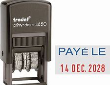 CACHET PAYE