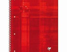 CAHIER CLAIRE FONTAINE A4 SPIRAL 100P