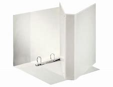 CLASSEUR DAUPHIN BLANC DOS 5CM AVEC POCHETTE