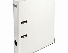 CLASSEUR DAUPHIN A LEVIER 32*28CM BLANC DOS 8CM AVEC POCHETTE