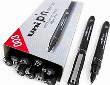 FEUTRE UNI BALL PIN FINELINER 0.1MM