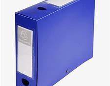 BOITE ARCHIVE EN POLY PRO N°12 BLEU