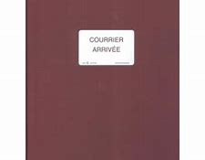 CARNET COURRIER ARRIVÉE