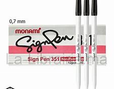 FEUTRE MONAMI SIGNPEN 351 NOIR