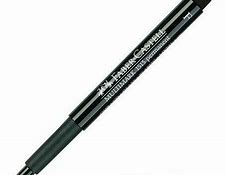MARQUEUR EFFACABLE FABER CASTELL NOIR