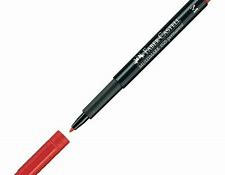 MARQUEUR EFFACABLE FABER CASTELL ROUGE