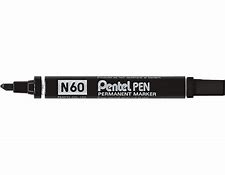 MARQUEUR PERMANENT PENTEL NOIR