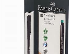 MARQUEUR PERMANENT FABER CASTELL NOIR