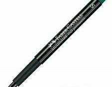 MARQUEUR PERMANENT FABER CASTELL VERT