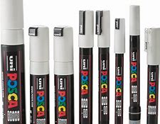 MARQUEUR PERMANENT POSCA BLANC