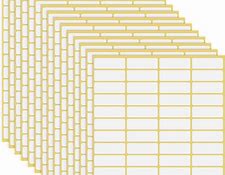 PAQUET AUTOCOLANT 105*74MM 8 ETIQUETTES