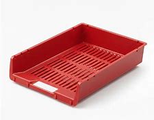 PANIER A COURRIER FAIBO ROUGE