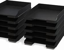 PANIER A COURRIER EN PLASTIQUE EXPRESSE NOIR