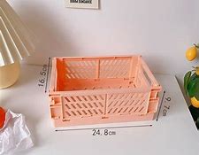 PANIER A COURRIER EN PLASTIQUE ORANGE