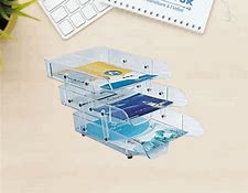 PANIER A COURRIER METALIQUE 3 ETAGES