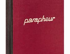 PARAPHEUR 18 VOLETS BORDEAU CONFIDENTIEL