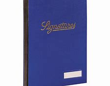 PARAPHEUR 18 V SIGNATURE SIMILI LUXE AVEC COINS DORES