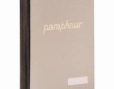 PARAPHEUR 30 VOLETS EN SIMILI RAYE GRIS