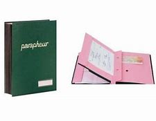 PARAPHEUR 30 VOLETS CONFIDENTIEL VERT