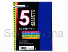 REGISTRE 5 SUJET ORGANISER A5