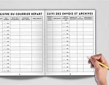 REGISTRE COURRIER ARRIVÉ