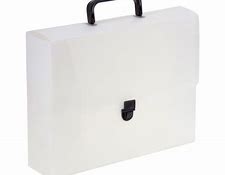 VALISETTE EN POLY PRO 8/10 33*26 DOS 4 CM AVEC POIGNET REGIDE + BOUTON