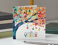 IMPRESSION CARTE VOEUX COULEUR