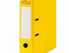 CLASSEUR SICLA 32*28 JAUNE DOS 5CM