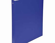 CLASSEUR SICLA SIMILI 4 ANNEAUX DOS 4CM BLEU