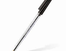 STYLO A RESSORT NOIR