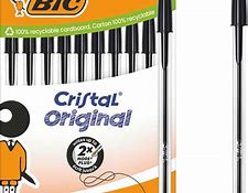 STYLO BIC CRISTAL MEDIUM NOIR