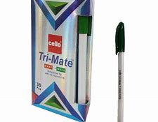 STYLO CELLO TRI-MATE NEO 0.7MM VERT
