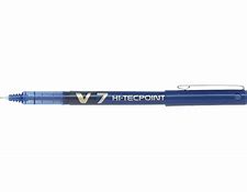 STYLO PILOTE V7 HI-TECPOINT BLEU