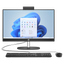 Grand Public Intel u5 8 Go 512 Go Noir 23,8 Pouces Windows 11 Home 12 Mois HP AIO 24 Ultra 5-225UFHD 8Go 512Go SSD W11H Ecran 23.8'' FHD Touch Noir 12M