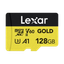 CARTE SD MS GOLD 128GB GOLD microSDXC™ UHS-II cards, up to 280MB/s read and 100MB/s write 12M