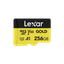 CARTE SD MS GOLD 256GB GOLD microSDXC™ UHS-II cards,up to 280MB/s read and 180MB/s write 12M