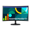 24 Pouces 12 Mois SAMSUNG Moniteur serie D Curved 24'' Full-HD,VA,100Hz,4MS (GTG),Narrow Border Design,Eye-Ca Noir 12M