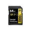 CARTE SD SD2000X 64GB Professional 2000x SDHC™ UHS-II cards,up to 300MB/s read 260MB/s wr 12M