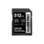 CARTE SD SD Silver Pro 512GB Professional SILVER PRO SDXC™ UHS-II Card,up to 280MB/s read, 12M