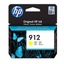 HP 912 Yellow Original Ink Cartridge Pour OJ 8023
